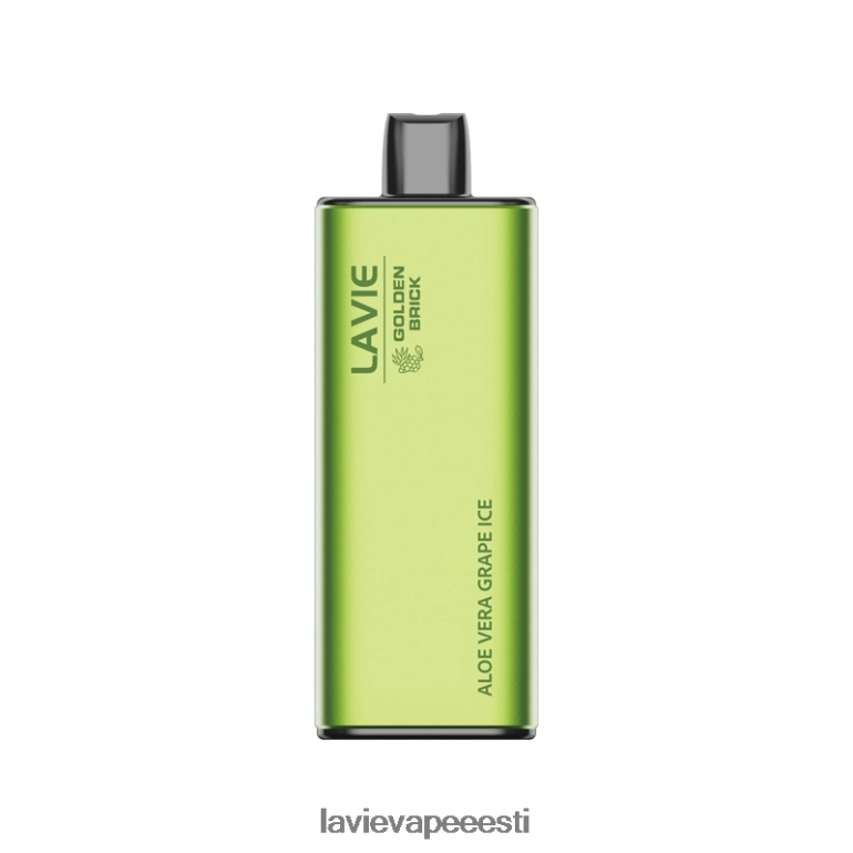 LAVIE GOLDEN BRICK 10000 bocanadas hielo de uva aloe vera 84F48P51 - Lavie Vape Price