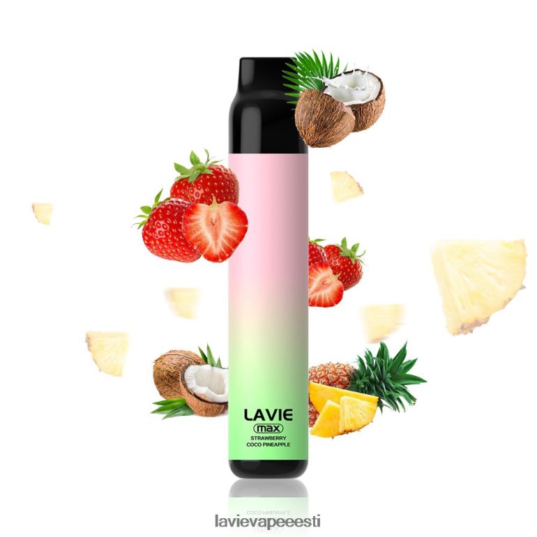 LAVIE BAR 5000 inhalaciones - máx. fresa coco manzana 84F48P283 - Lavie Vape Eesti
