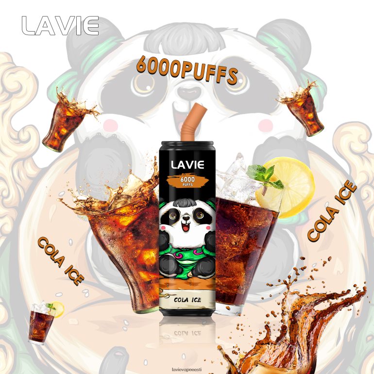 LAVIE Coke BAR 6000 bocanadas hielo de cola 84F48P276 - Lavie Puffs