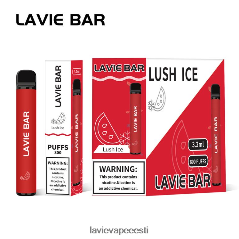LAVIE BAR 800 bocanadas hielo exuberante 84F48P308 - Lavie Vape Hind